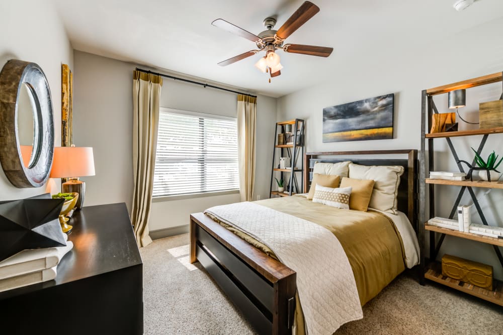 Bedroom at The Sovereign in Fort Worth, Texas