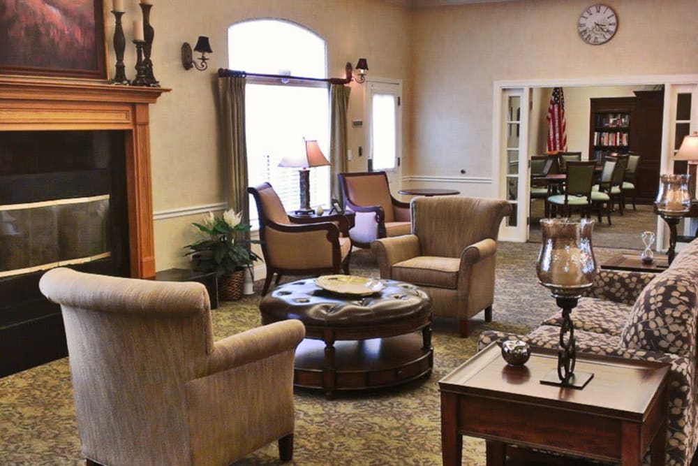 The lounge at Grand Villa of Palm Coast in Palm Coast, Florida