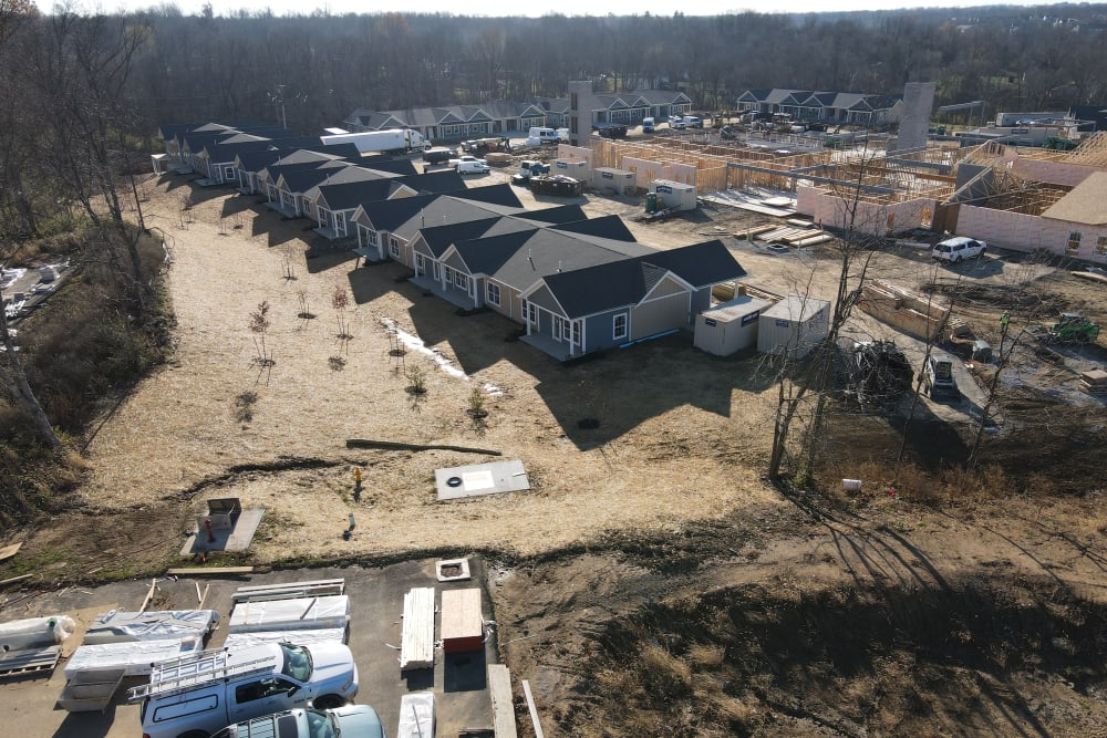 Aerial view of Legacy Living Florence in Florence, Kentucky