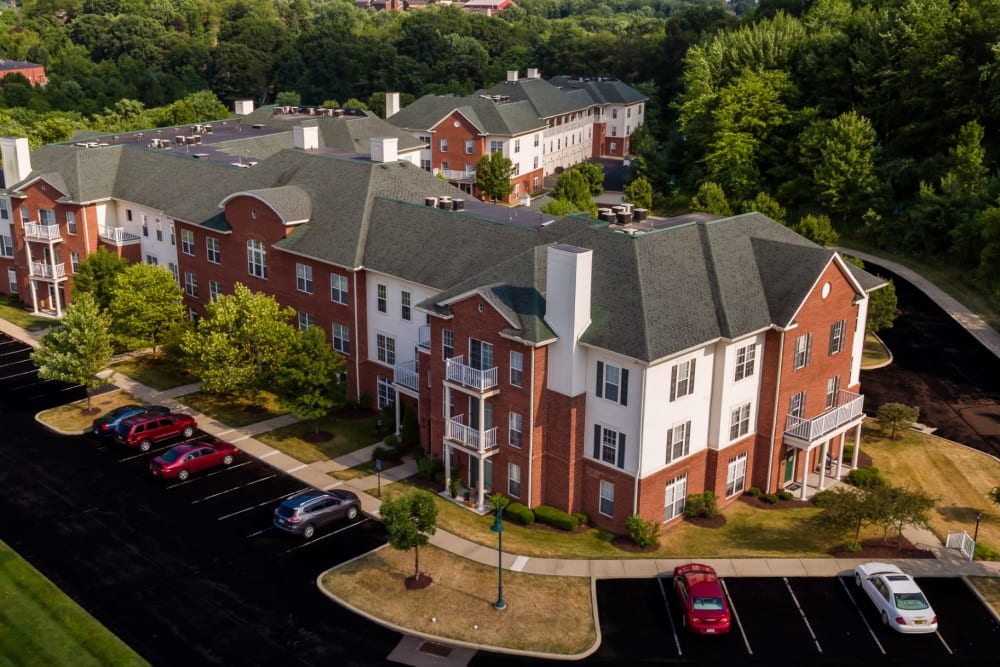 Christopher Wren Apartments & Townhomes Apartments view from the sky in Wexford, Pennsylvania