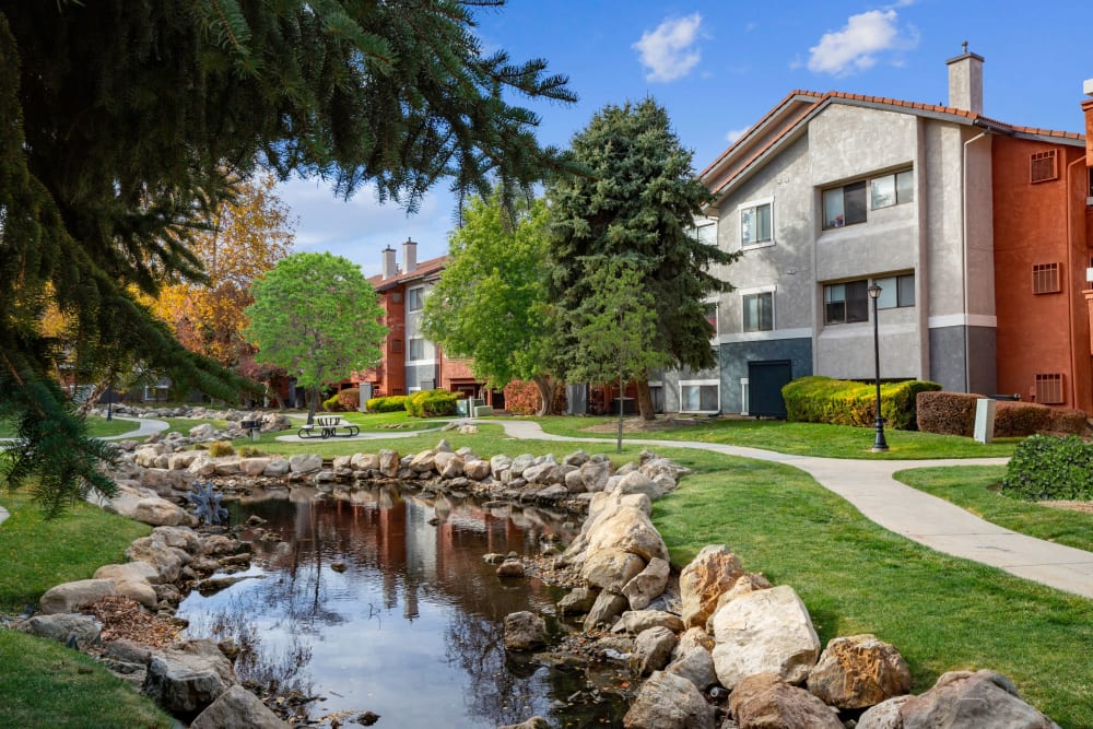 Building Exterior View, New Paint at Shadowbrook Apartments in West Valley City, Utah