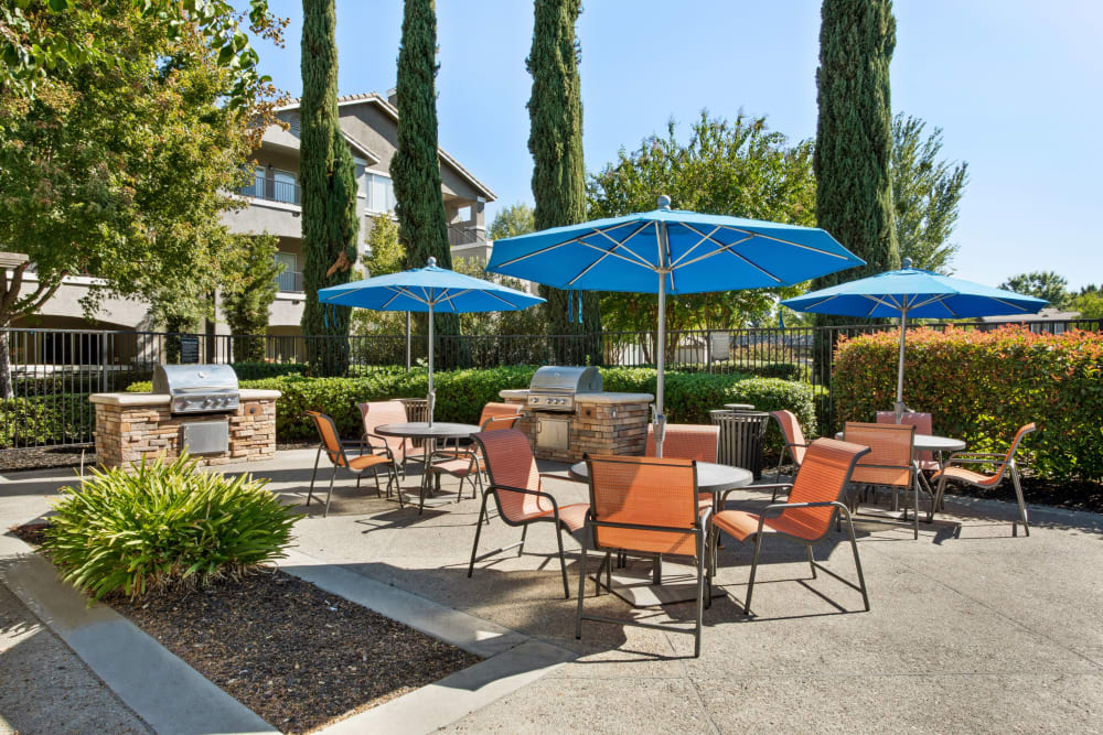 Barbecue with your neighbors at Miramonte and Trovas in Sacramento, California