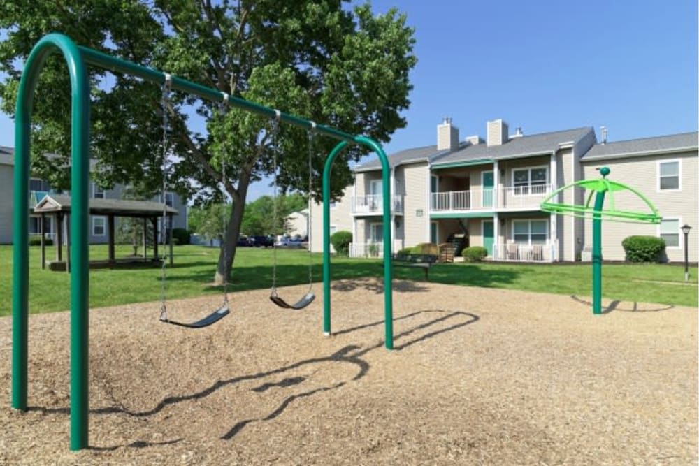 Swing set at The Meadows at Elk Creek in Elkton, Maryland