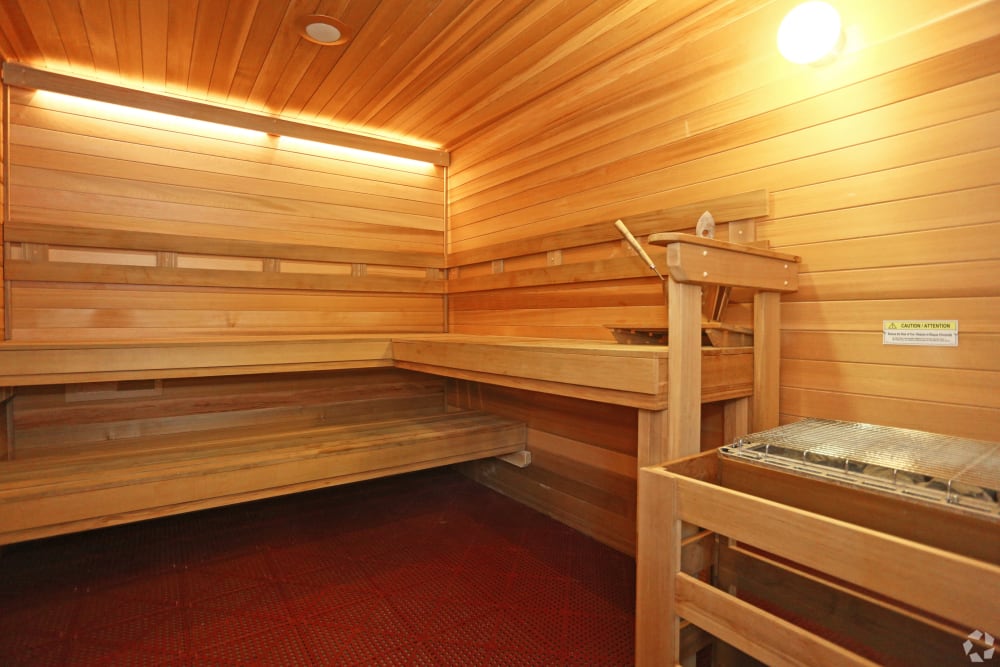 A sauna at Mountain Trail in Flagstaff, Arizona