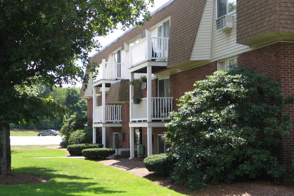 Exterior of Park Village West in Westborough, Massachusetts