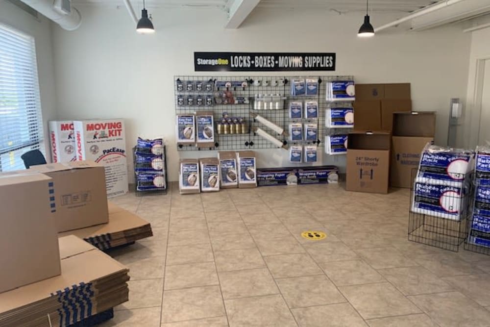 Packing supplies of StorageOne Blue Diamond & Buffalo in Las Vegas, Nevada