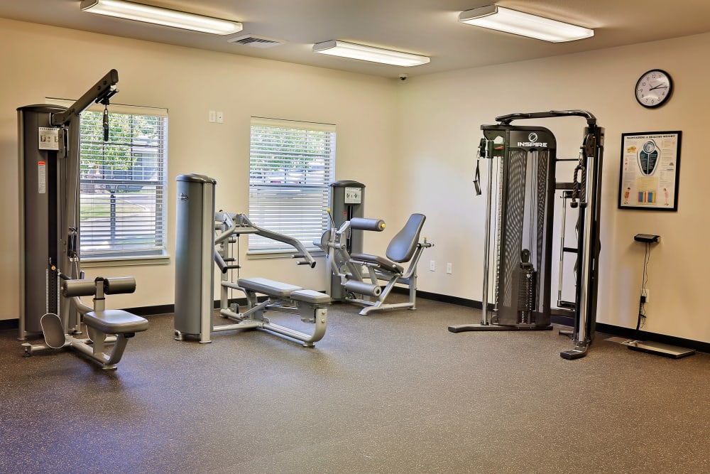 more fitness equipment at Orchard Ridge in Salem, Oregon