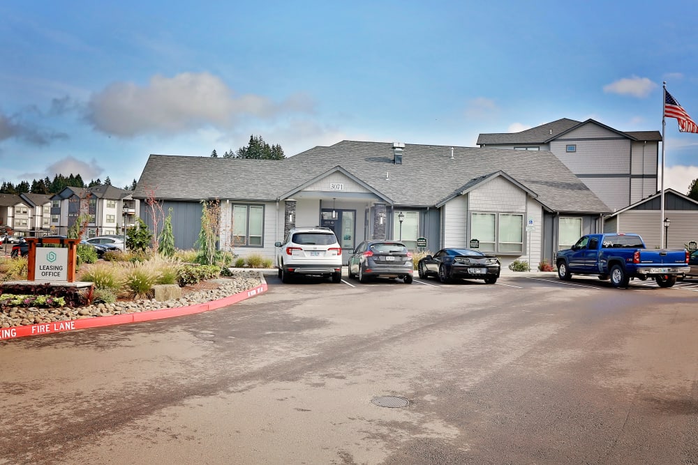 exterior of the building at The Boulevard in Philomath, Oregon