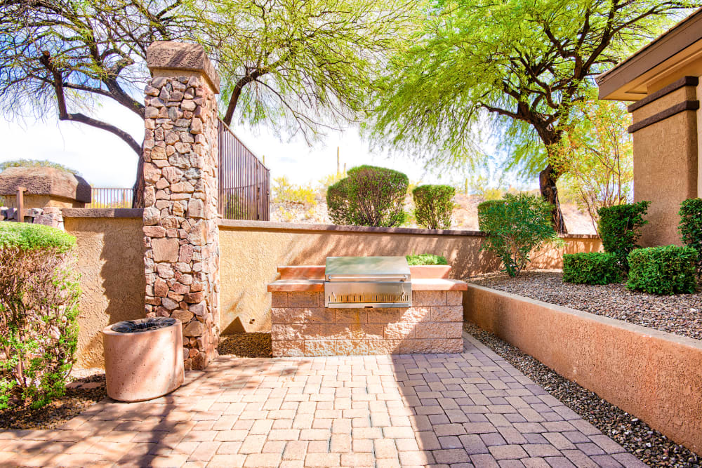 BBQ Grilling Area at Starrview at Starr Pass in Tucson, AZ