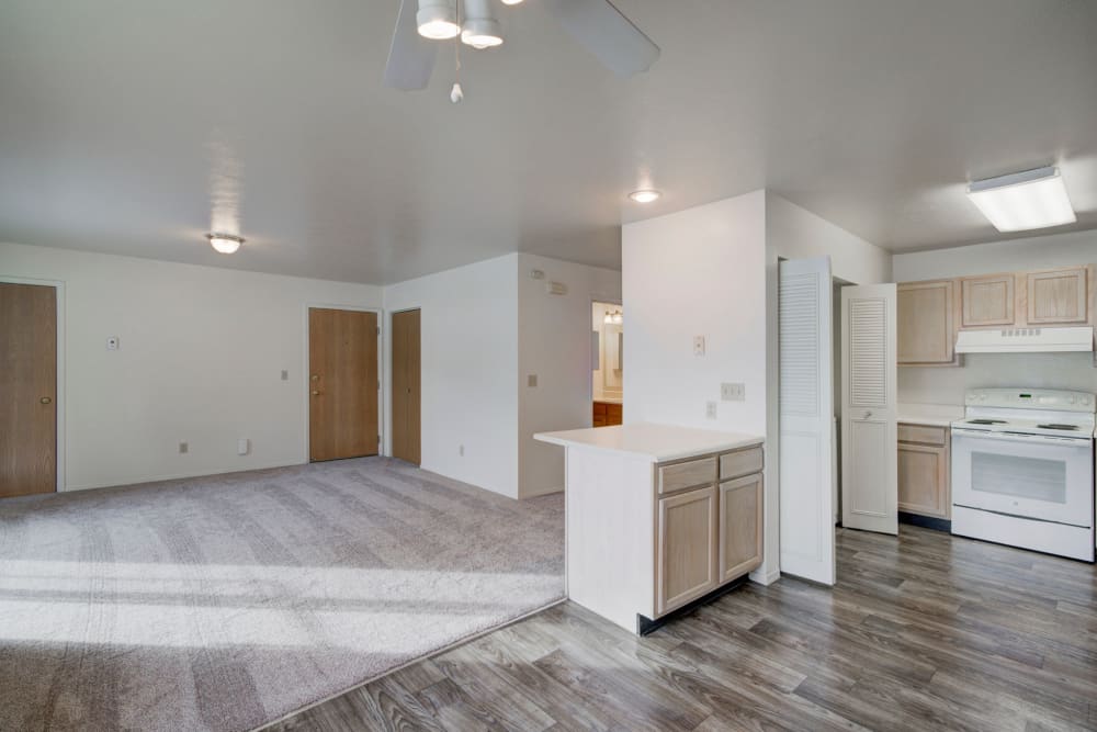 Beautiful apartment features await at Mountain View Apartments in Bozeman