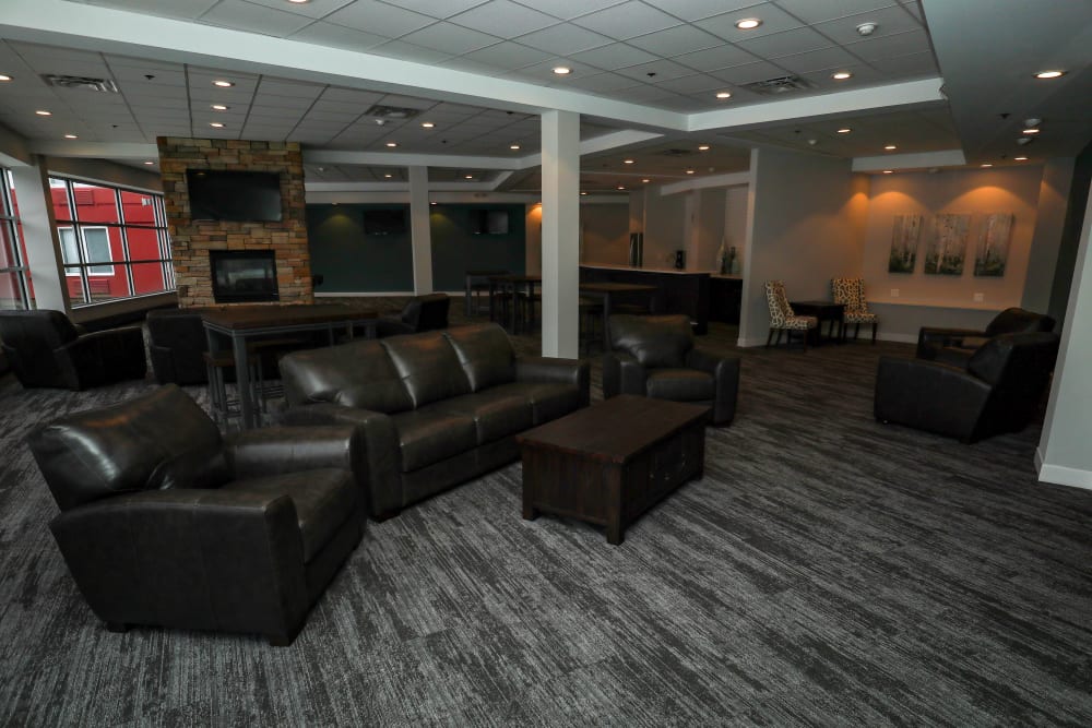 Lounge around in the clubhouse at Creekview Court in Getzville, New York