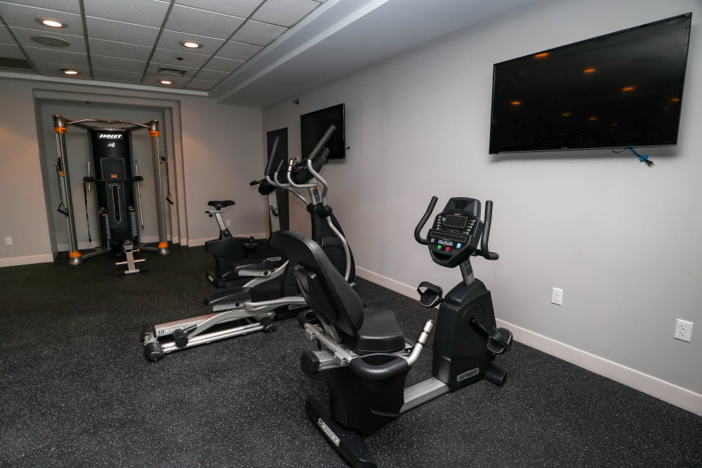 Cardio Equipment in the fitness center at Creekview Court in Getzville, New York