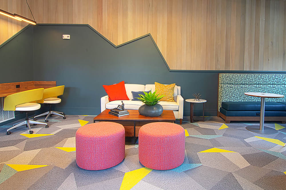 Cyber cafe at Integra Crossings in Sanford, Florida