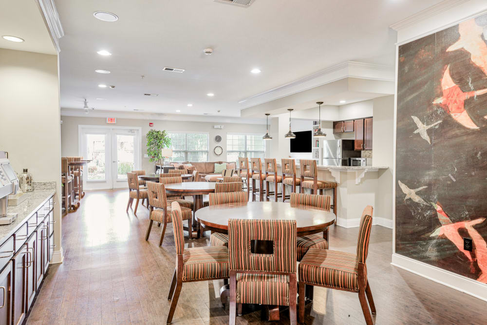 Clubhouse at Oasis at Montclair Apartments in Dumfries, Virginia