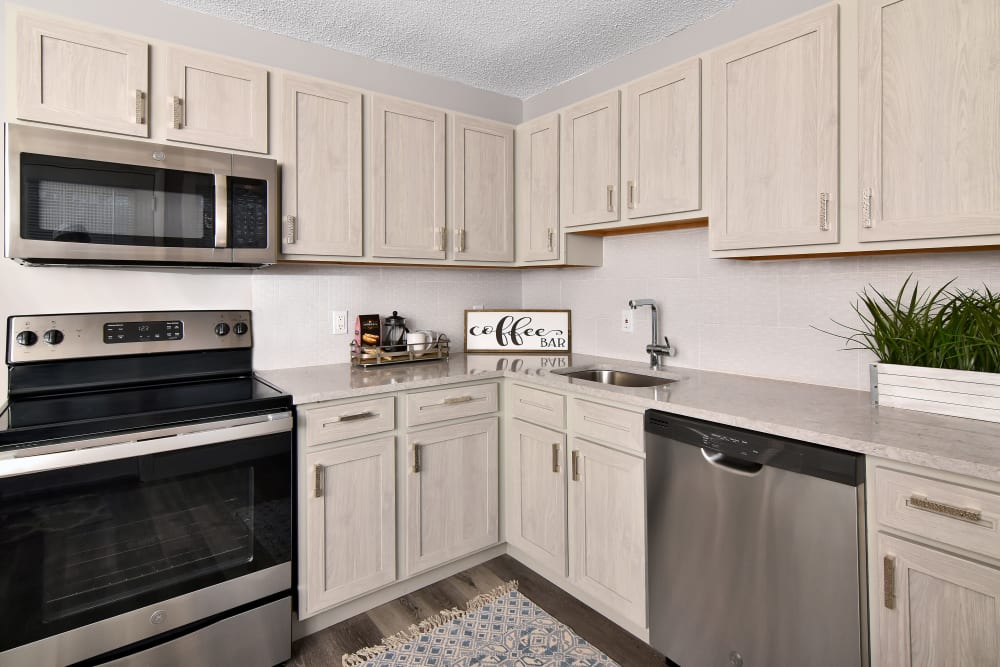 Kitchen at Encore 99 in East Haven, Connecticut