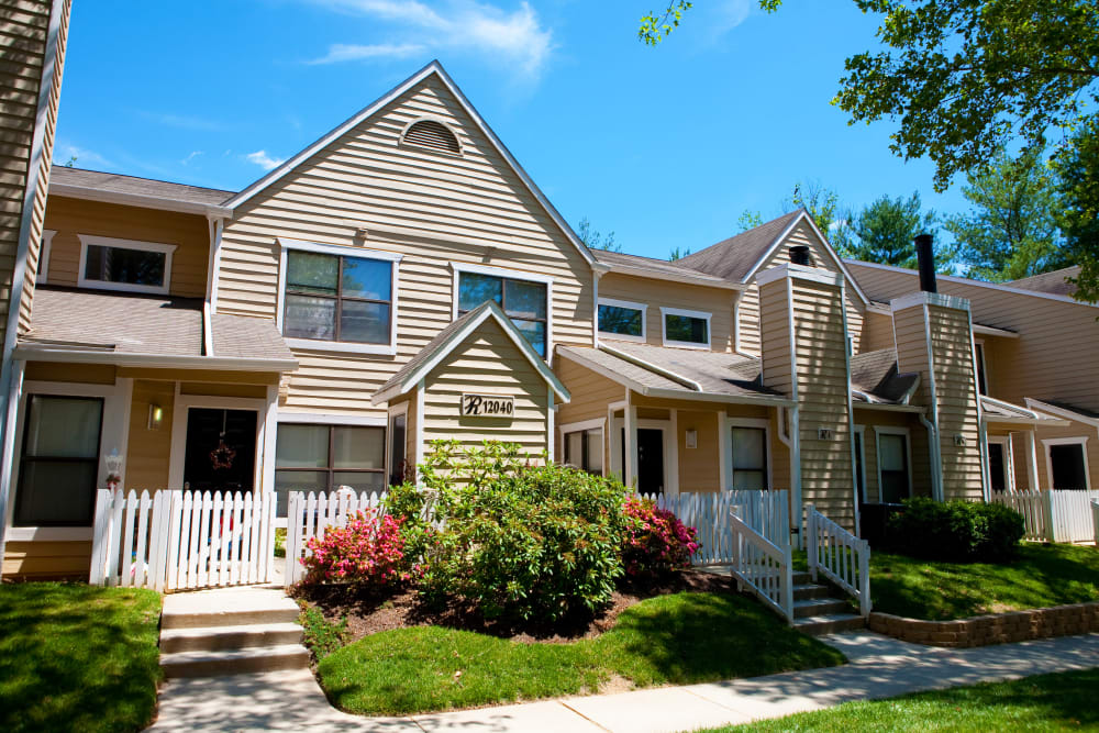 Entrance to Eagle Rock Apartments at Columbia in Columbia, Maryland