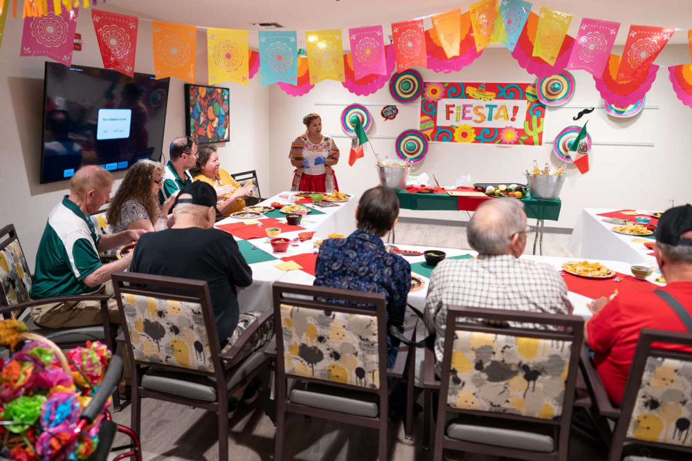 Fiesta celebration at Park Visalia in Visalia, California