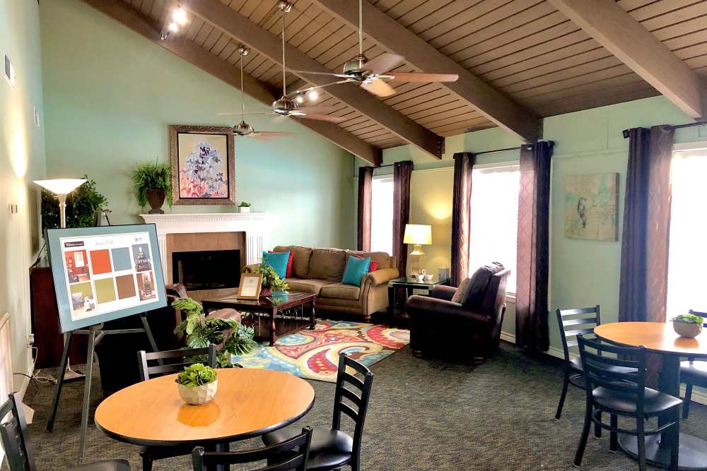 Clubhouse at The Abbey at Montgomery Park in Conroe, Texas