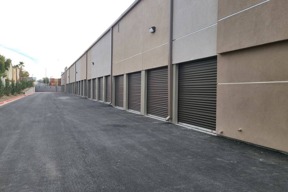 outdoor storage units at StorageOne Maryland Pkwy & Cactus in Las Vegas, Nevada