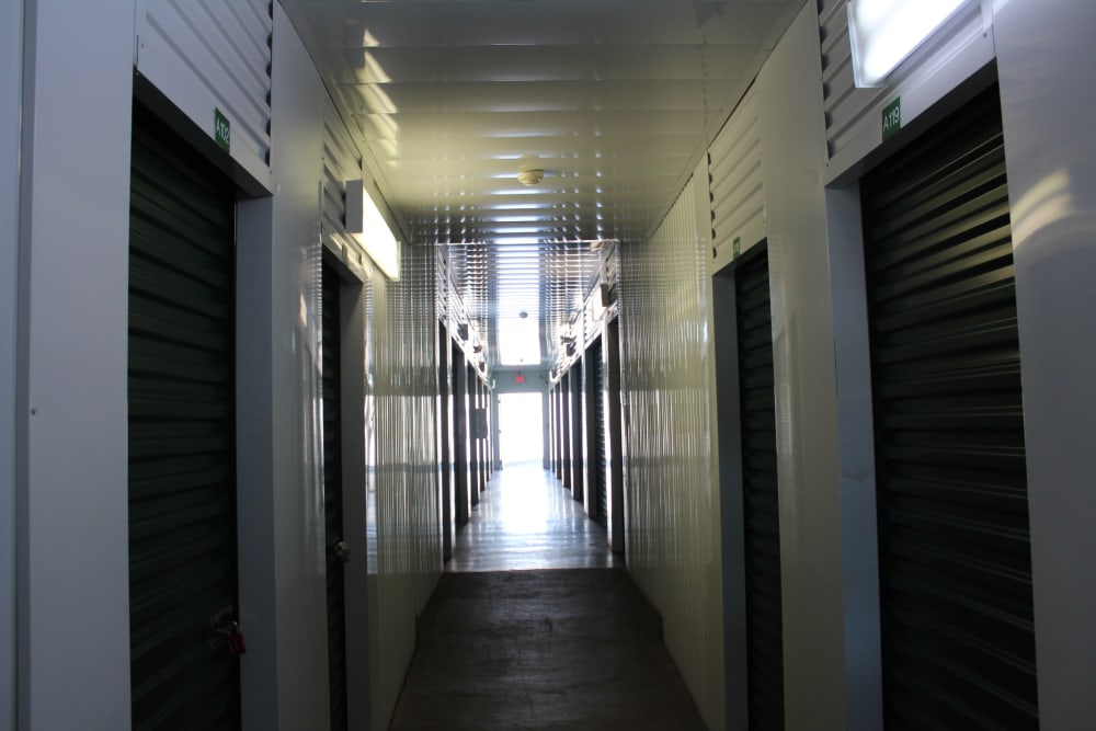 Interior Hallway for units at Maximum Mini Storage Rittiman 