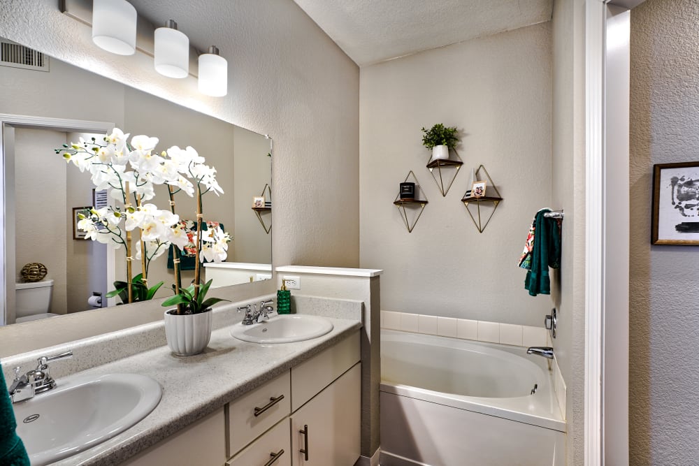 Bathroom at Pavilions at Silver Sage in Fort Collins, CO