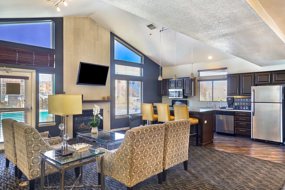 Clubhouse at Pavilions at Silver Sage in Fort Collins, CO