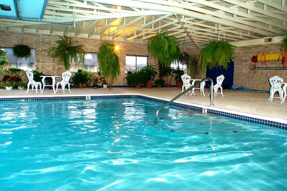 Swimming pool at Briarcliffe Apartments & Townhomes in Lansing, Michigan