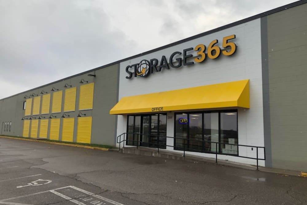 Outside our facility at Storage 365 in St. Paul, Minnesota
