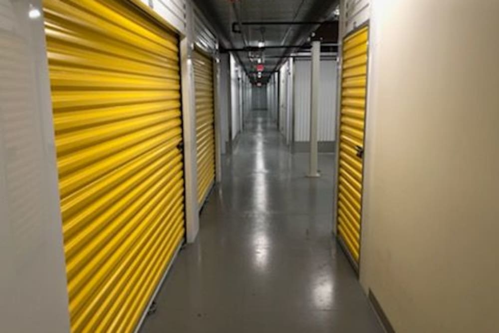 Indoor storage units at Storage 365 in St. Paul, Minnesota