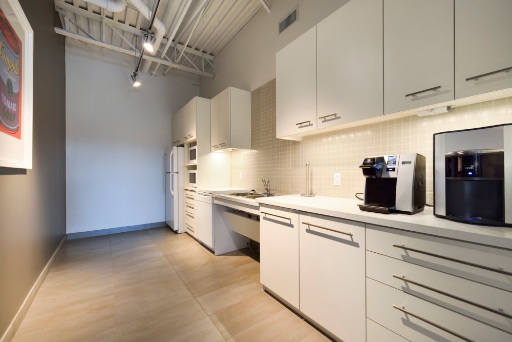 Common area kitchen at Apple Self Storage - Oakville in Oakville, Ontario