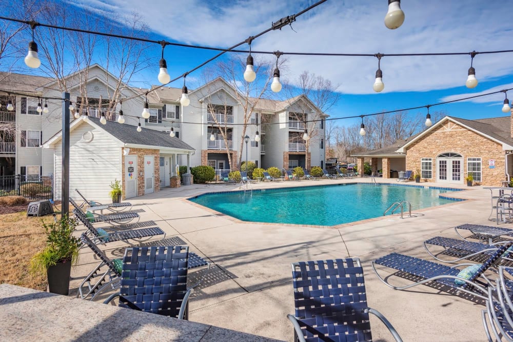 Enjoy Apartments with a Swimming Pool at The Enclave at Deep River in Greensboro, North Carolina