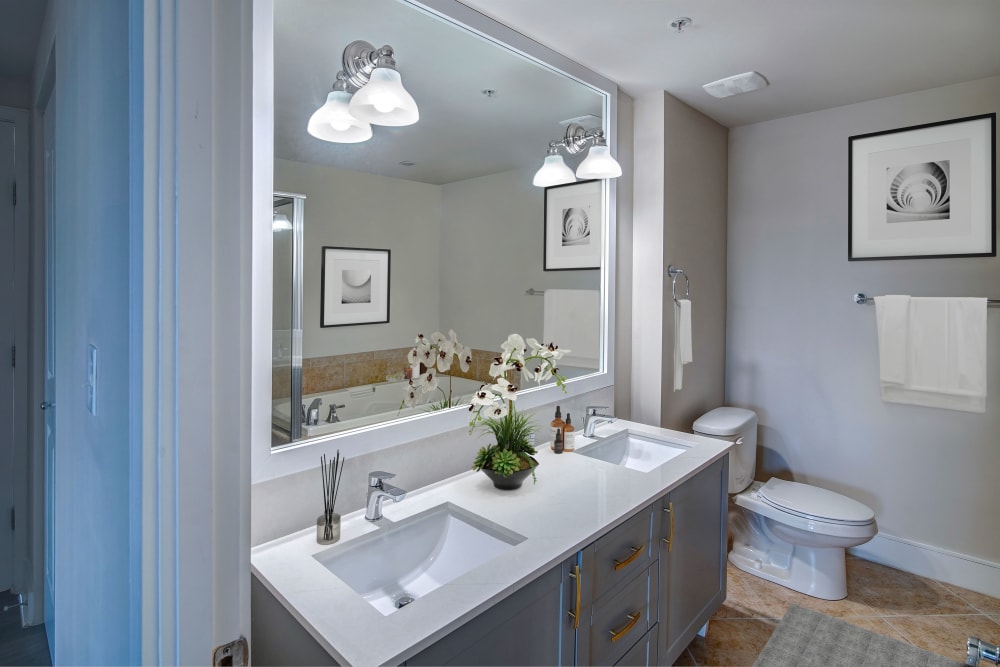 Bathroom at The Heritage at Boca Raton in Boca Raton, Florida