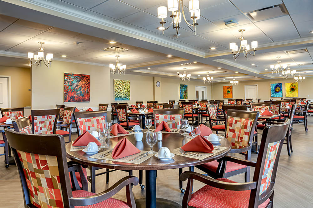 resident dining area