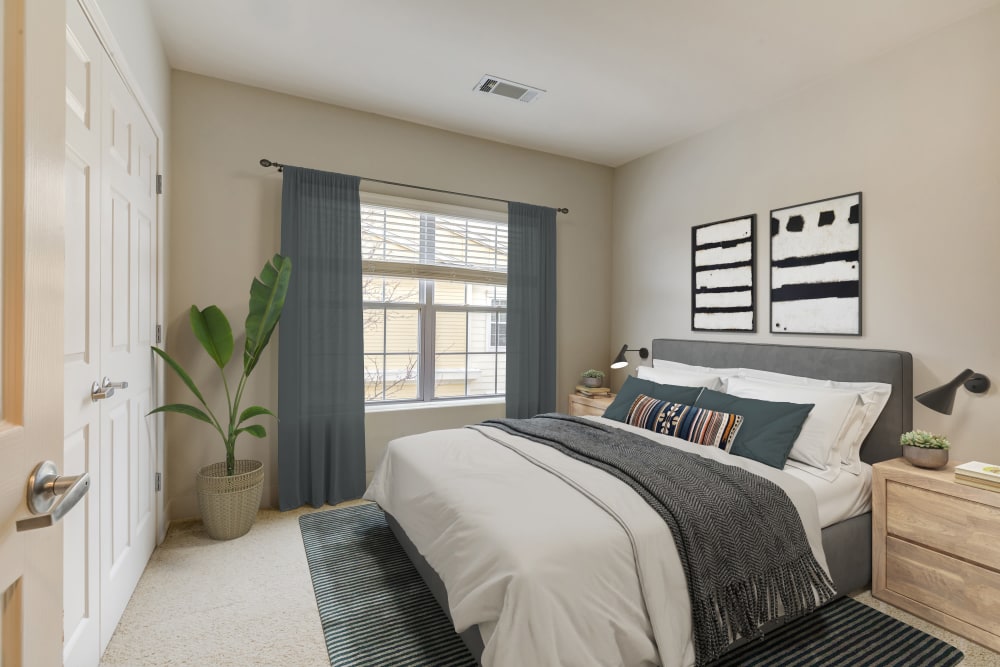 Bedroom at at Sofi at Salem Station in Salem, MA