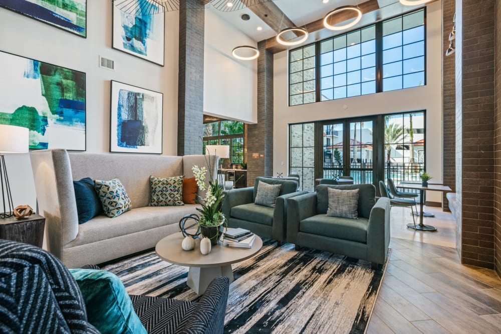 Enjoy Apartments with a Clubhouse at The District Flats in West Palm Beach, Florida