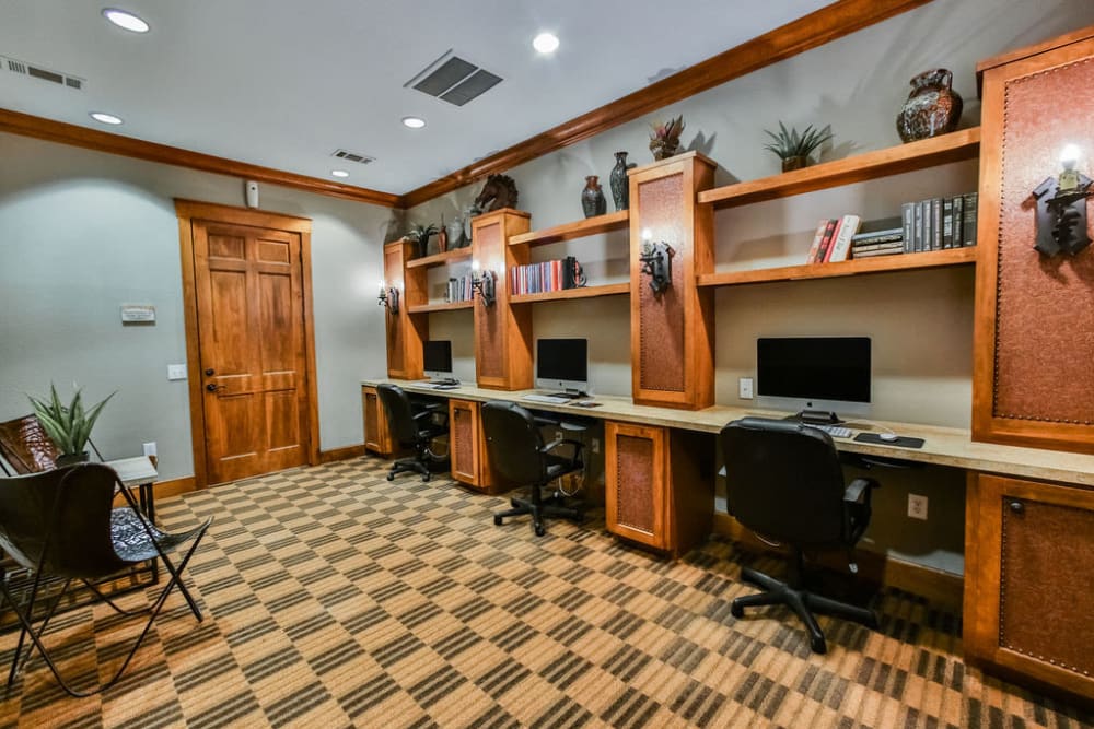 Business center at Stone Creek at The Woodlands in The Woodlands, Texas
