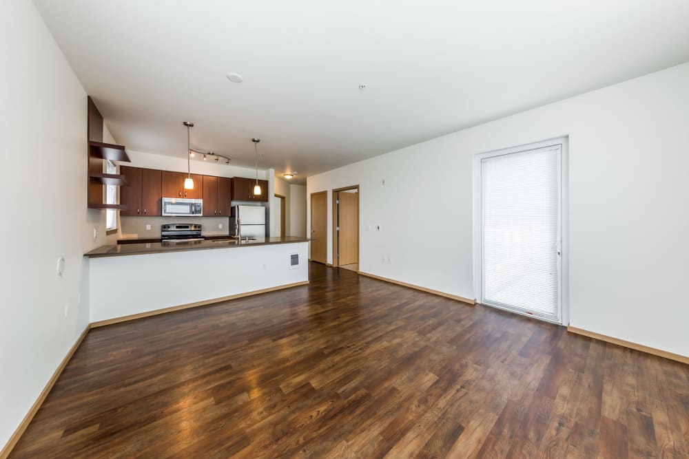 Bright, open floor plans at Marq West Seattle in Seattle, Washington