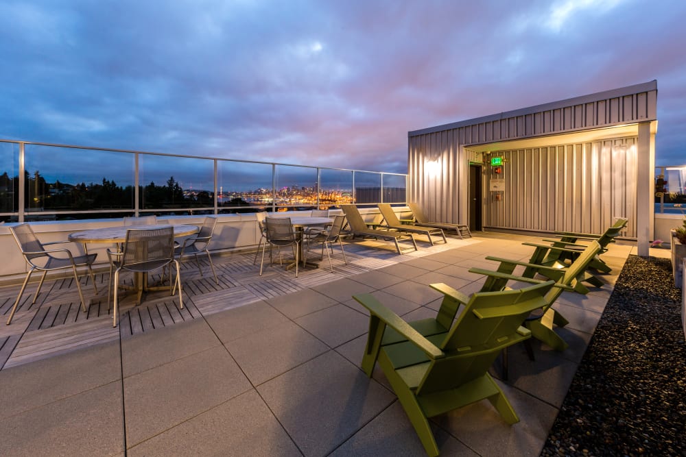Rooftop at Marq West Seattle in Seattle, Washington