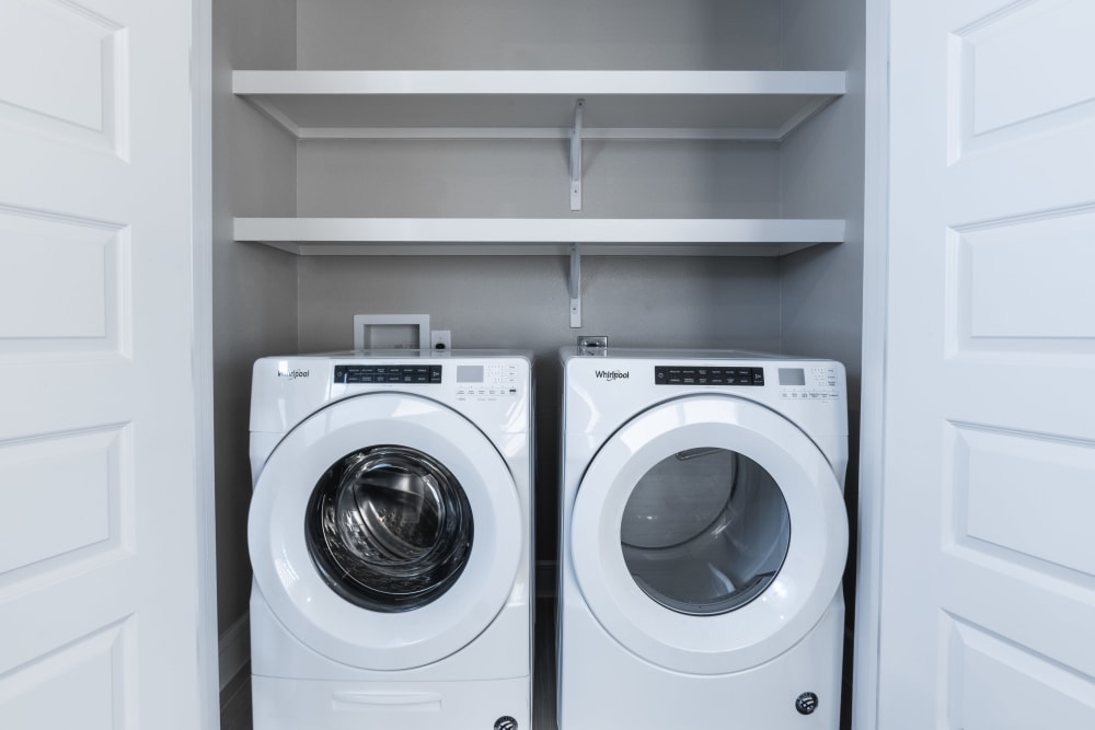 Washer and dryer at The Clark in Austin, Texas