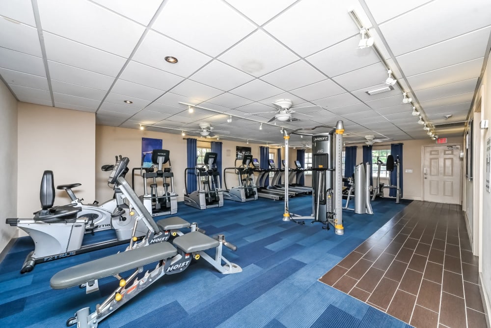 Enjoy Apartments with a Gym at Park at Lake Magdalene Apartments & Townhomes in Tampa, Florida