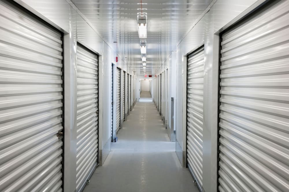 Interior storage units at 603 Storage - Raymond in Raymond, New Hampshire