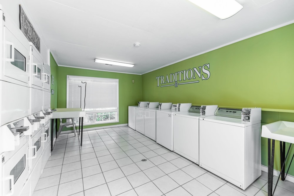 Laundry Facility at Traditions at Augusta Apartment Homes in Augusta, Georgia