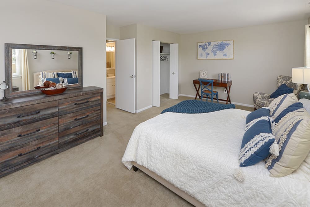 Beautiful Bedroom at Lumberton Apartment Homes in Lumberton, New Jersey