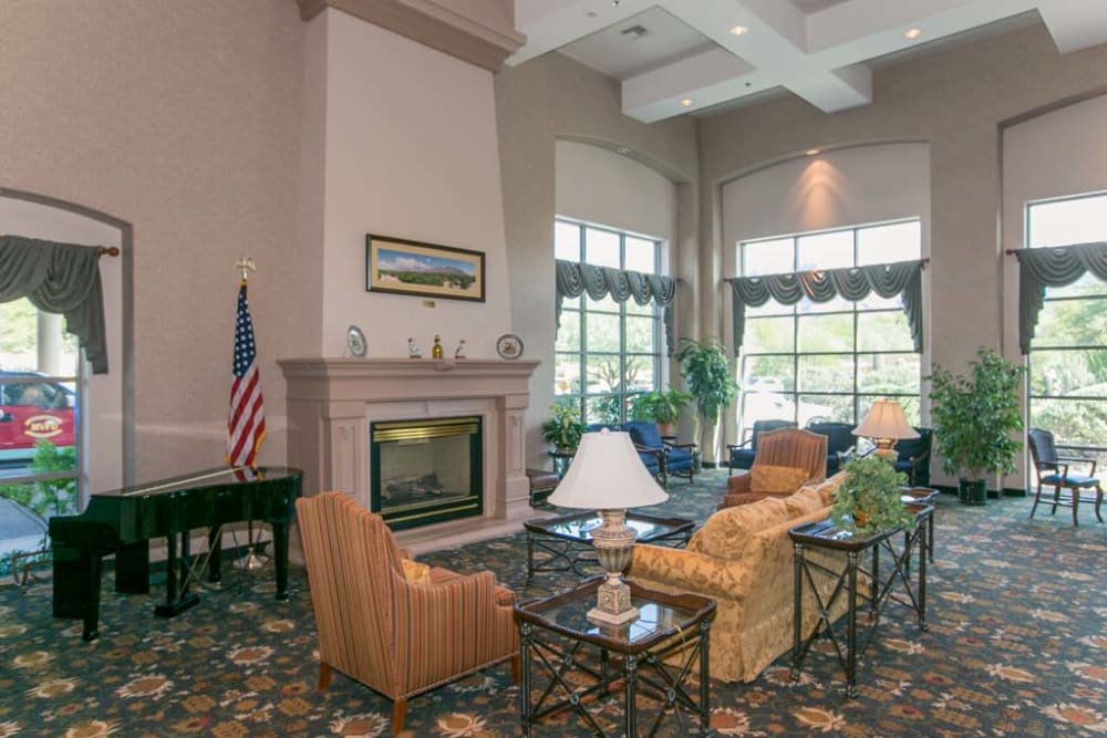 Resident clubhouse at Mountain View Retirement Village in Tucson, Arizona