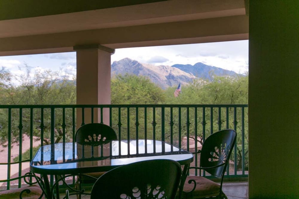 Beautiful views at Mountain View Retirement Village in Tucson, Arizona