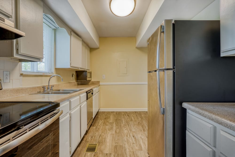 Kitchen at Post Ridge Apartments in Nashville, Tennessee