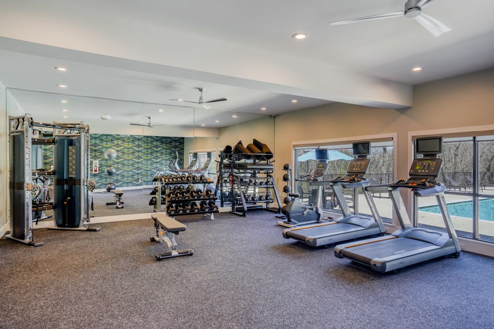 Enjoy Apartments with a Gym at Post Ridge Apartments in Nashville, Tennessee