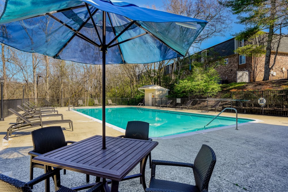 Enjoy Apartments with a Swimming Pool at Post Ridge Apartments in Nashville, Tennessee