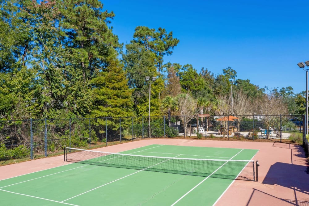 Tennis courts at Palmetto Pointe in Myrtle Beach, South Carolina