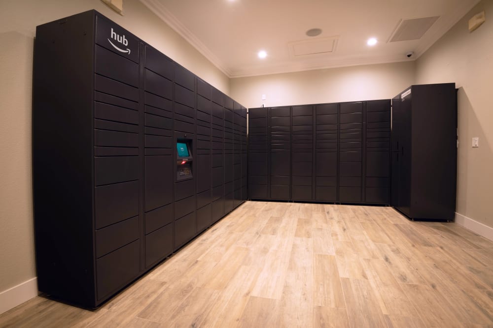Resident Package Lockers at Norterra Canyon Apartments in North Las Vegas, Nevada